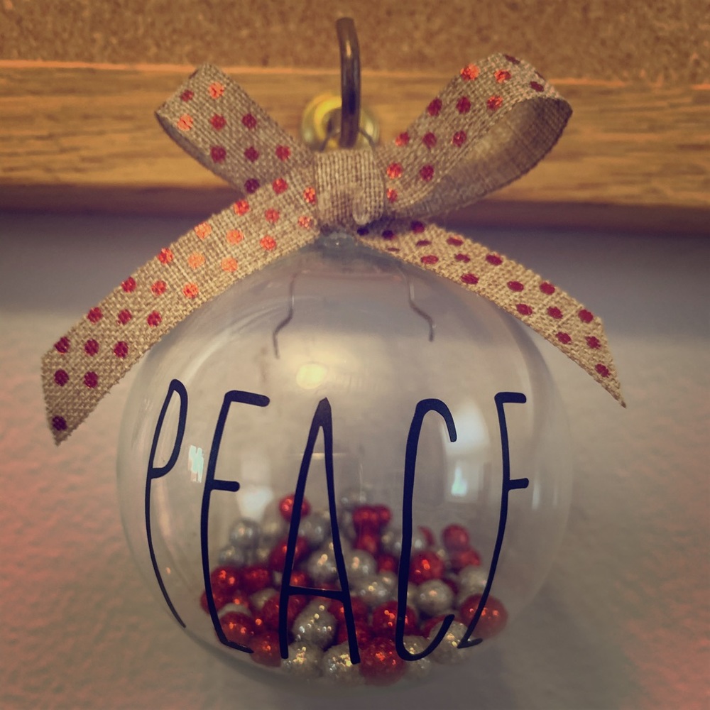 **MUST BUNDLE** PEACE Ornament